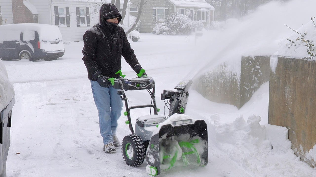 Is a Battery Snow Blower Worth It?? Ego 2-Stage Review - Undecided with  Matt Ferrell