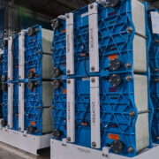 A large array of Saltwater Flow Batteries