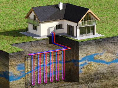 A Geothermal heating system