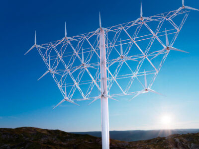 Big multi-fan wind turbine