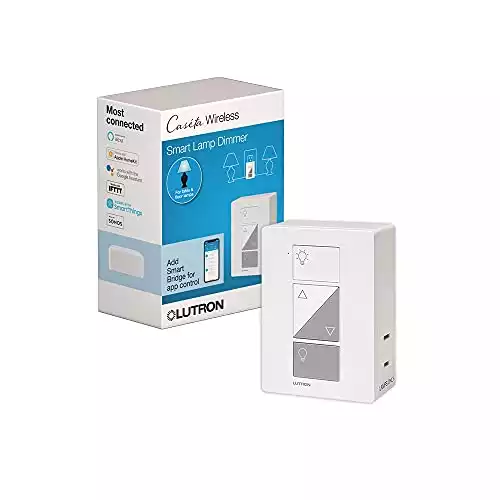 Lutron Caseta Smart Home Plug-in Lamp Dimmer Switch